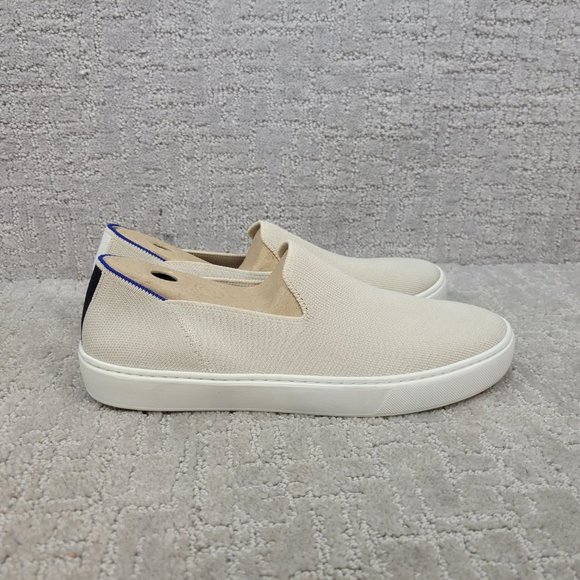 ROTHYS The Original Sneaker Women's Size US 9.5 Sand Solid Textile Slip On Shoe - Picture 3 of 11